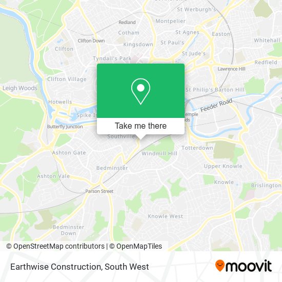 Earthwise Construction map