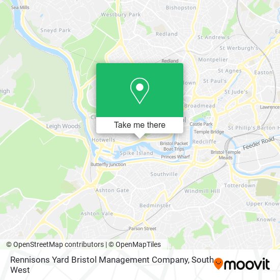 Rennisons Yard Bristol Management Company map