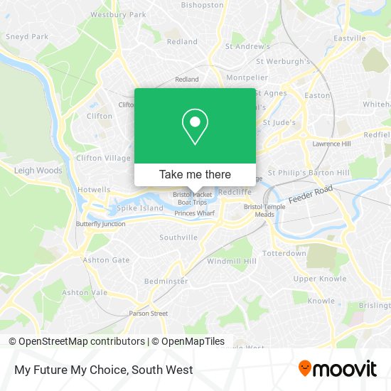 My Future My Choice map