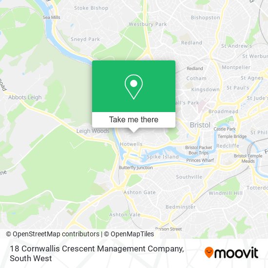 18 Cornwallis Crescent Management Company map