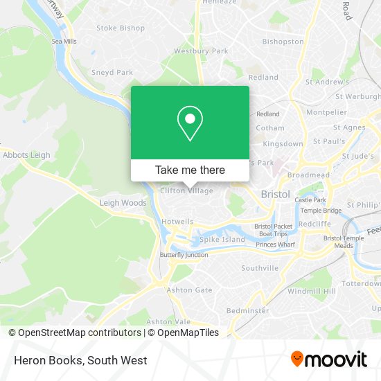 Heron Books map