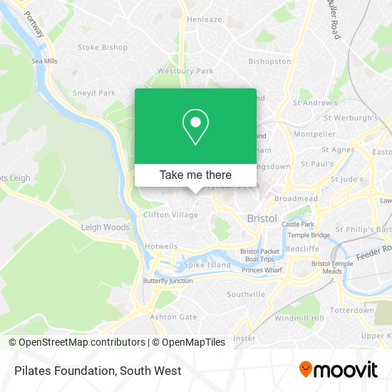 Pilates Foundation map