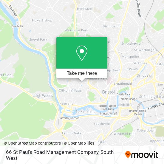 66 St Paul's Road Management Company map