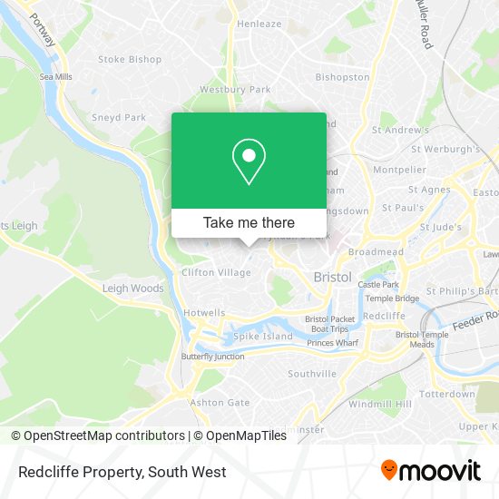 Redcliffe Property map