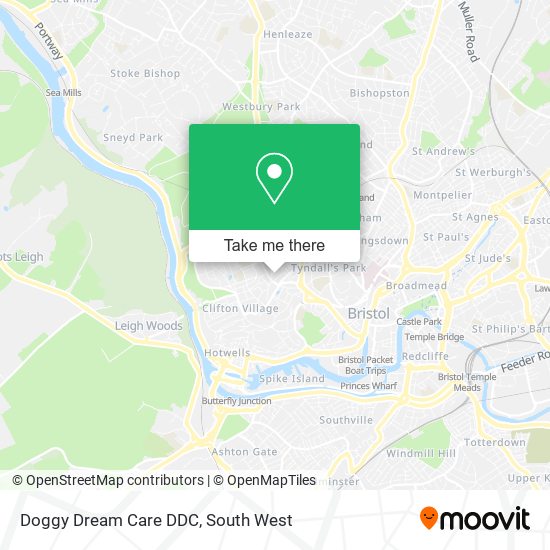 Doggy Dream Care DDC map