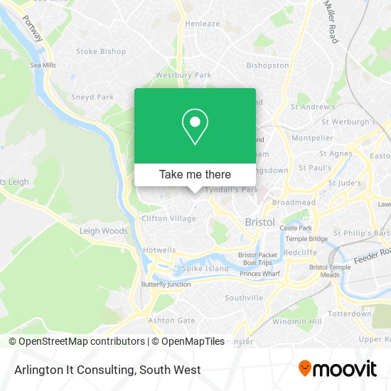 Arlington It Consulting map