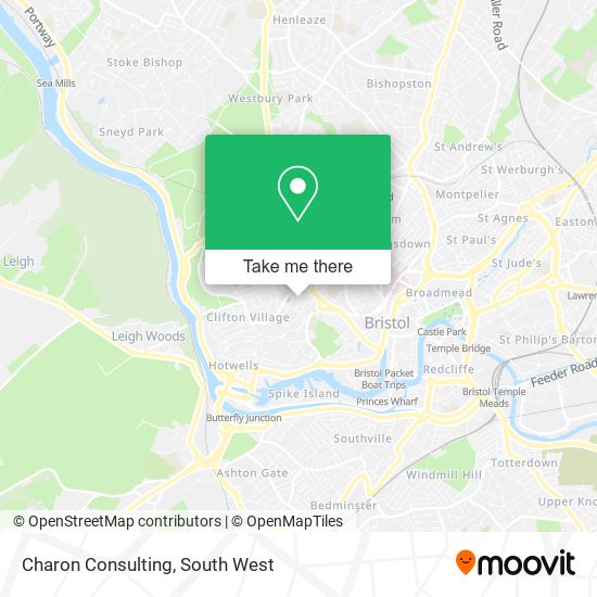 Charon Consulting map