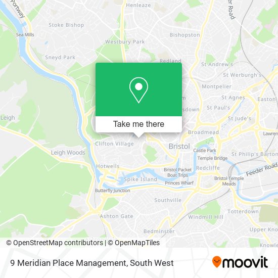 9 Meridian Place Management map