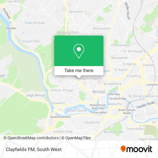 Clayfields FM map