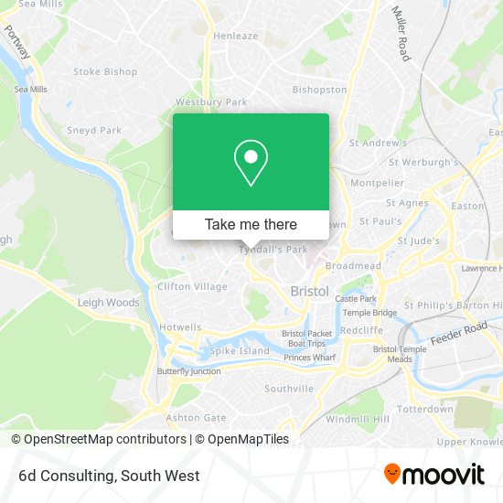 6d Consulting map