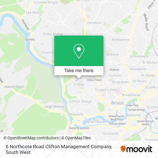 6 Northcote Road Clifton Management Company map