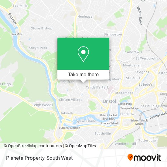 Planeta Property map