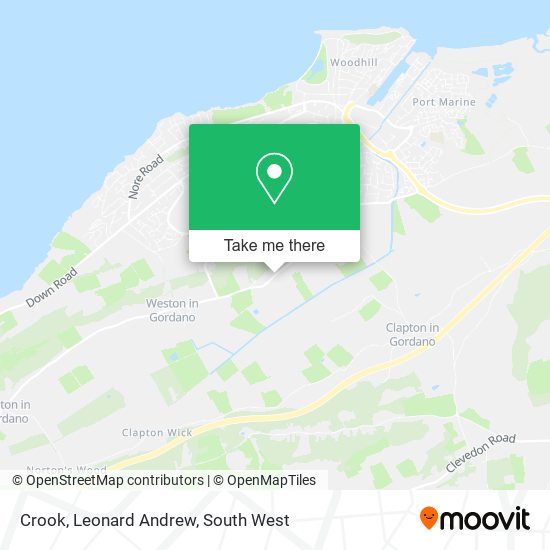 Crook, Leonard Andrew map
