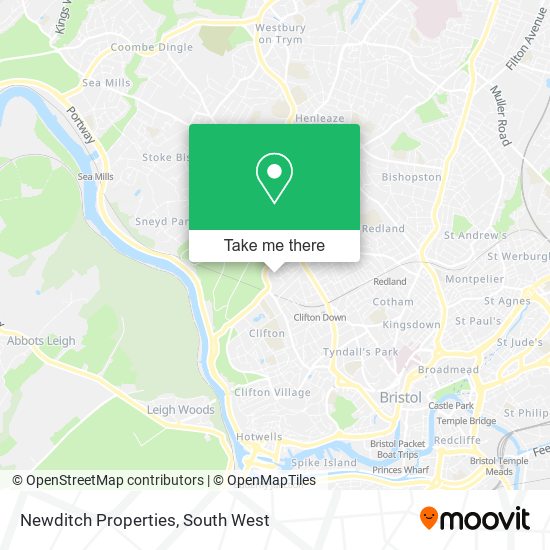 Newditch Properties map