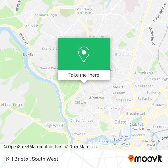 KH Bristol map