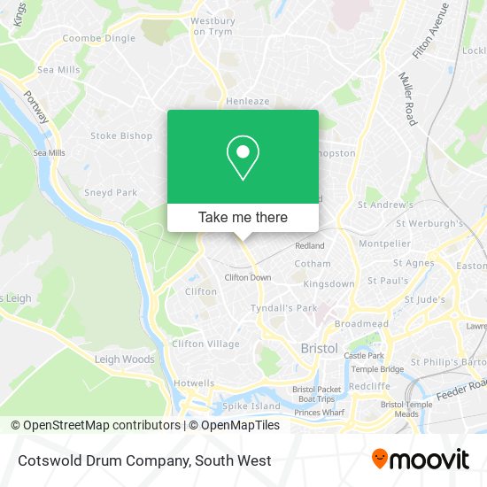 Cotswold Drum Company map