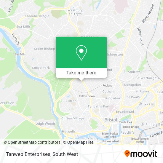 Tanweb Enterprises map