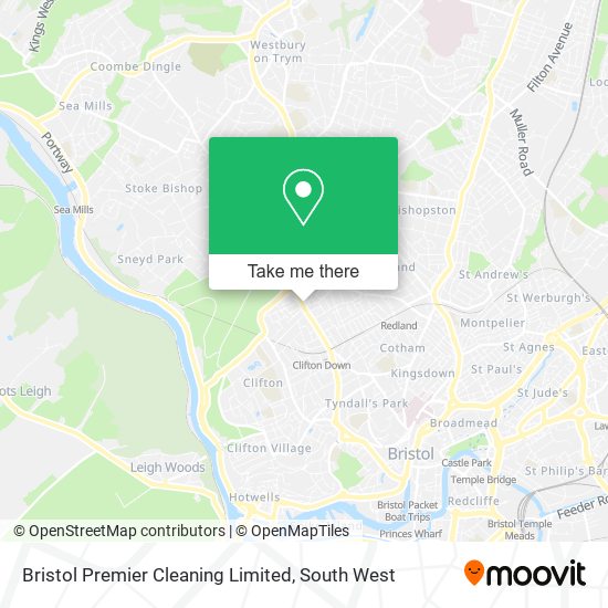 Bristol Premier Cleaning Limited map