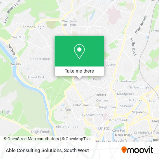 Able Consulting Solutions map
