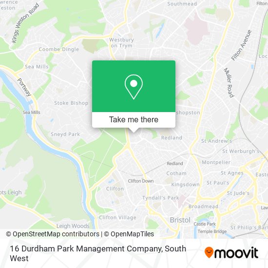 16 Durdham Park Management Company map