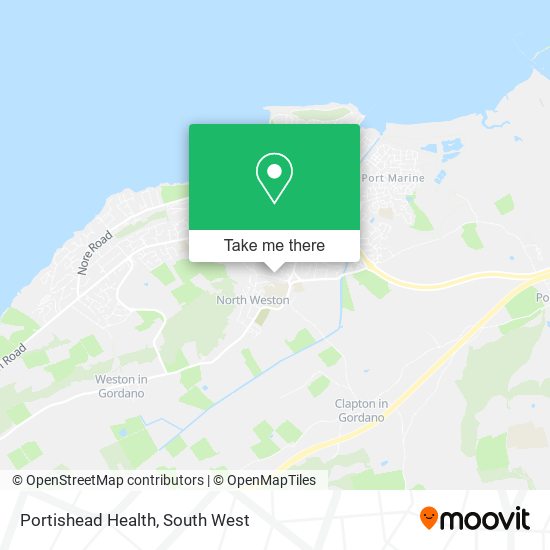 Portishead Health map