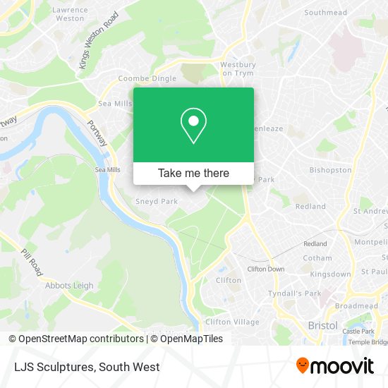LJS Sculptures map