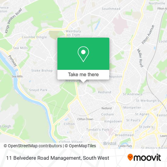 11 Belvedere Road Management map
