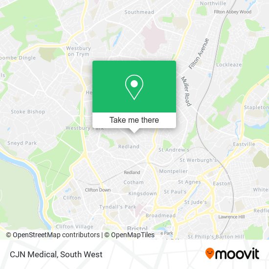 CJN Medical map