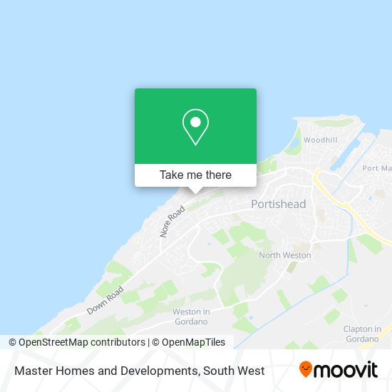 Master Homes and Developments map