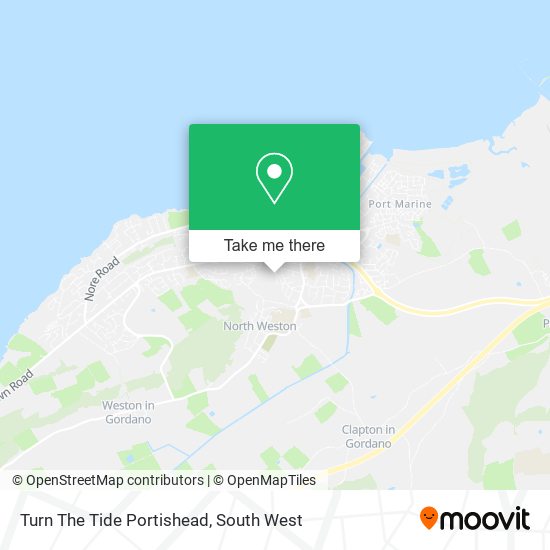 Turn The Tide Portishead map