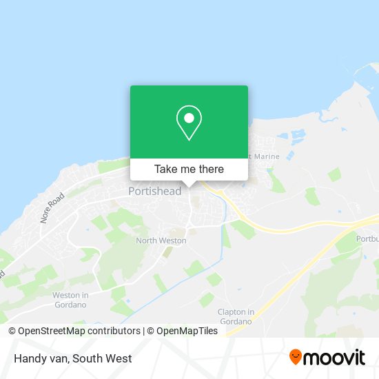 Handy van map