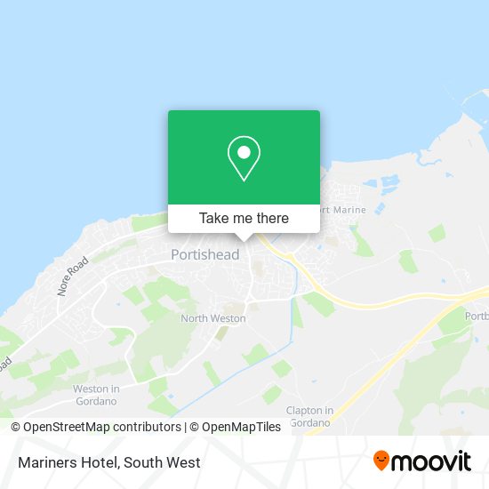 Mariners Hotel map