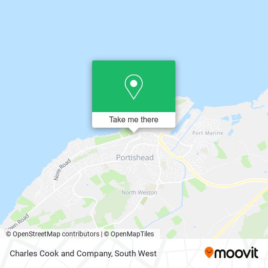 Charles Cook and Company map