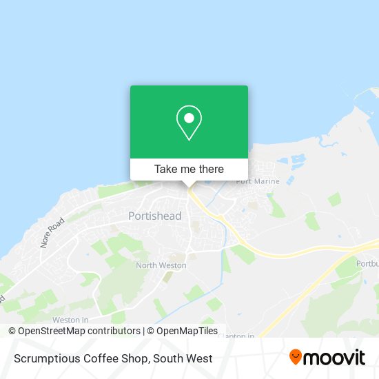 Scrumptious Coffee Shop map