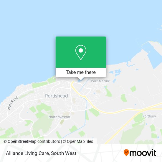 Alliance Living Care map