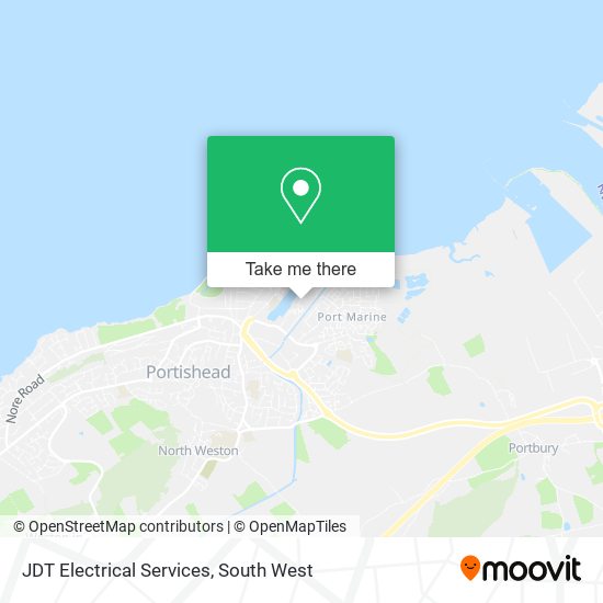 JDT Electrical Services map