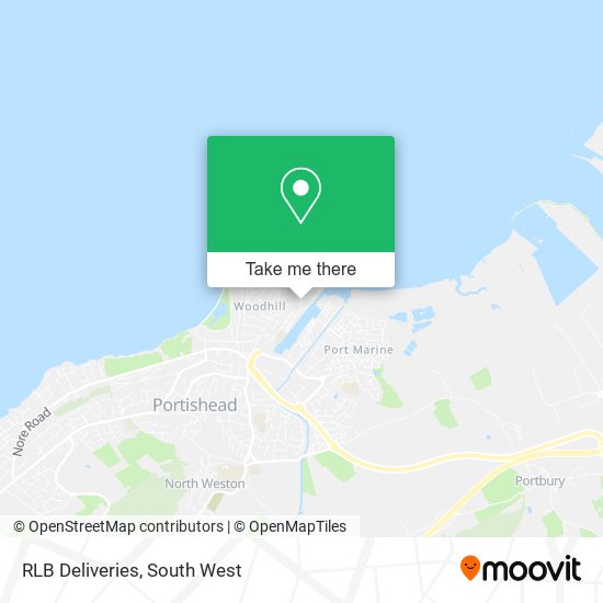 RLB Deliveries map