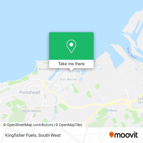 Kingfisher Fuels map