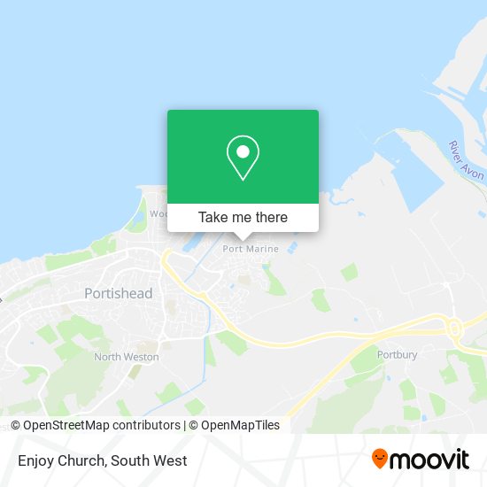 Enjoy Church map