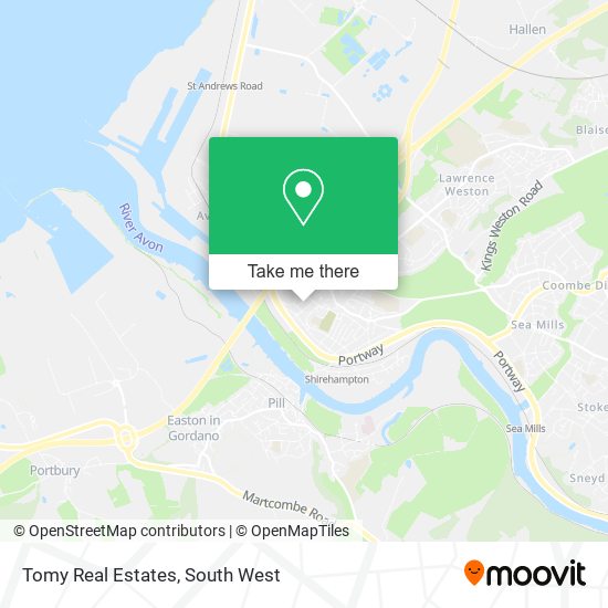 Tomy Real Estates map