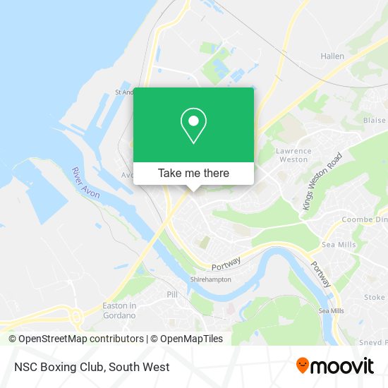 NSC Boxing Club map