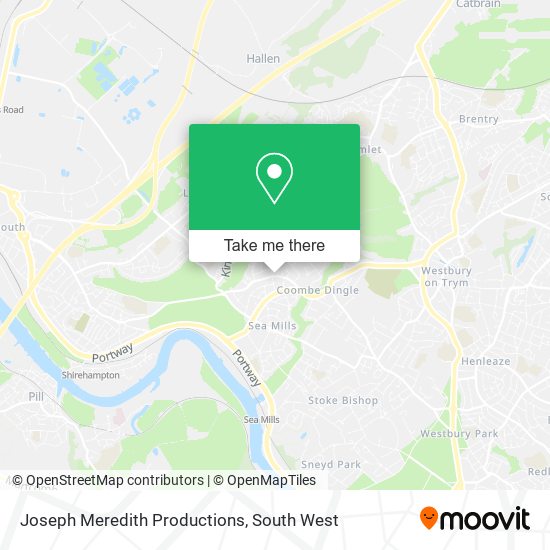Joseph Meredith Productions map