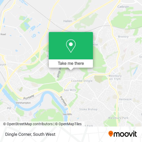 Dingle Corner map