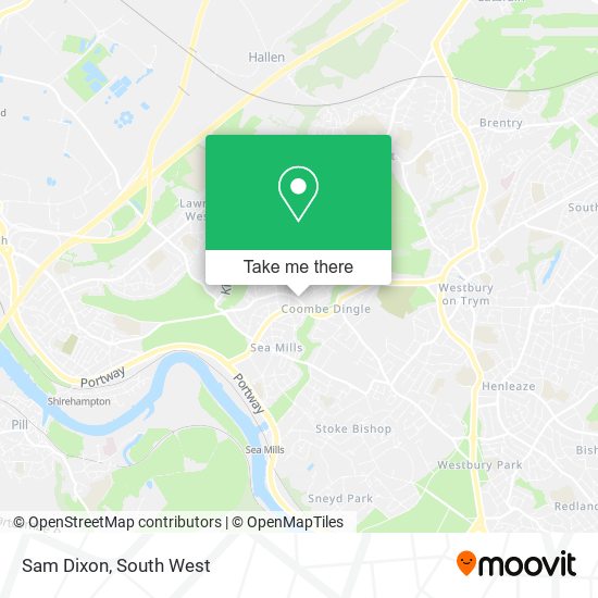 Sam Dixon map