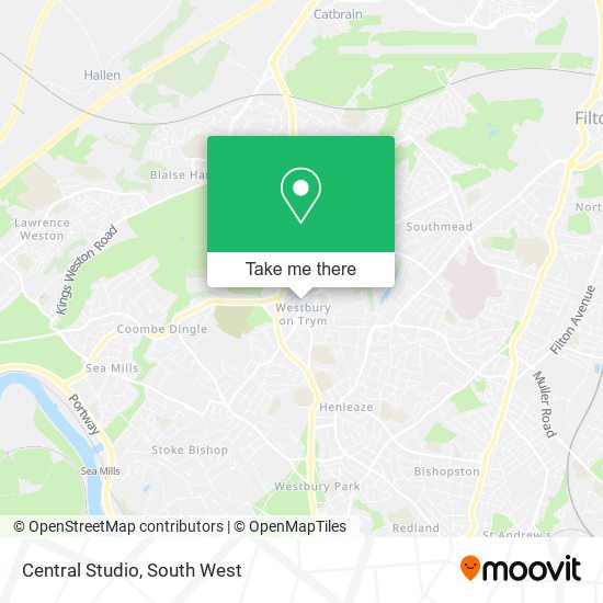Central Studio map