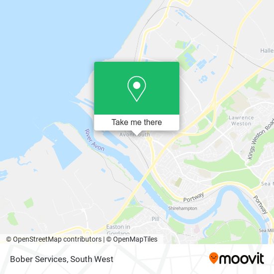 Bober Services map