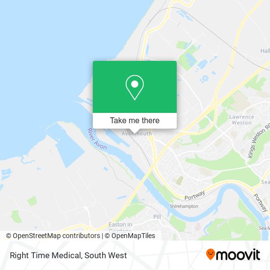 Right Time Medical map