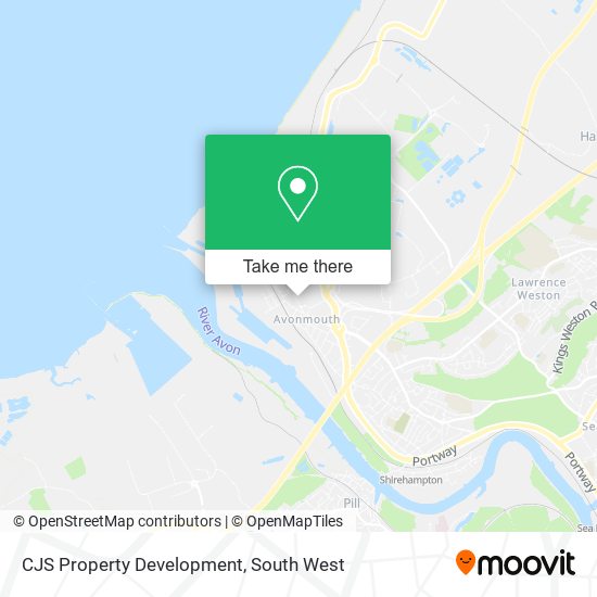 CJS Property Development map