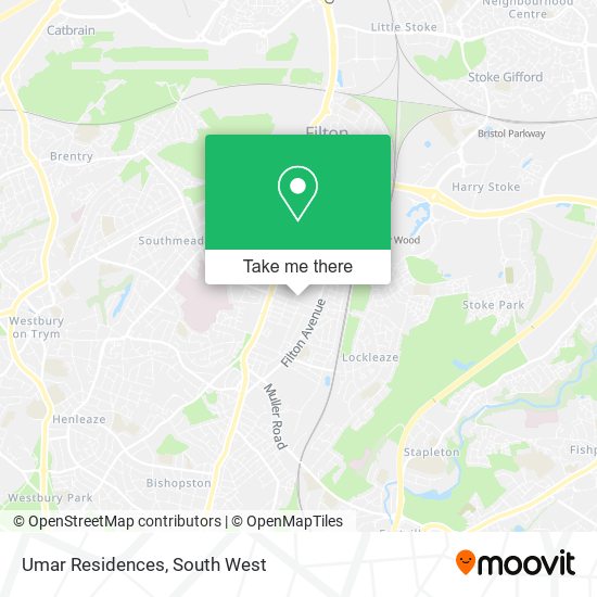 Umar Residences map