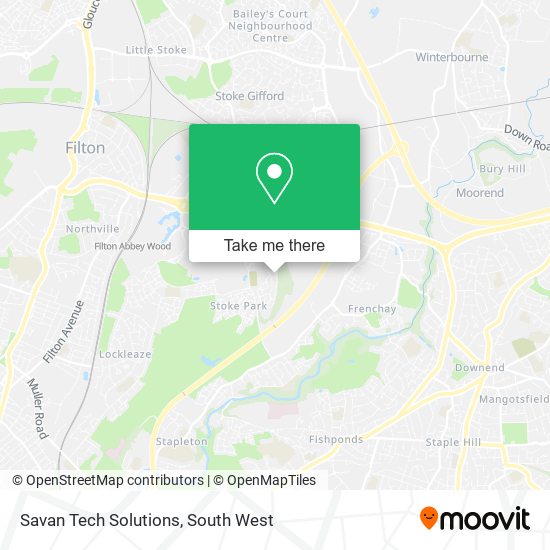 Savan Tech Solutions map